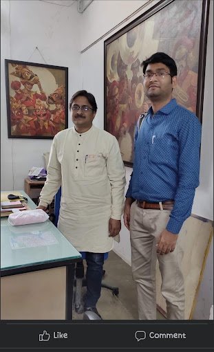 Artist Naveen gift sketch portrait & canvas painting Artist Naveen gift sketch portrait & canvas painting