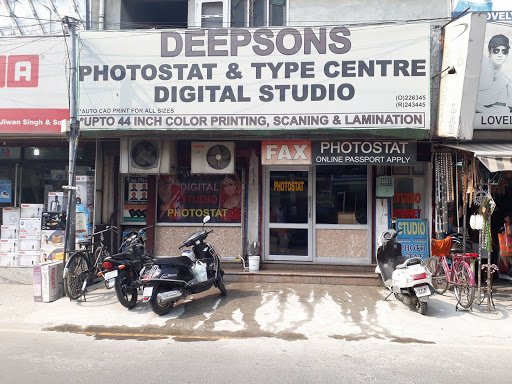 Deepsons Photo Stat & Type Centre & Digital Studio